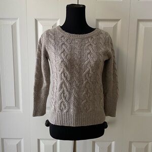 Women’s Cable Knit LOFT Sweater XS